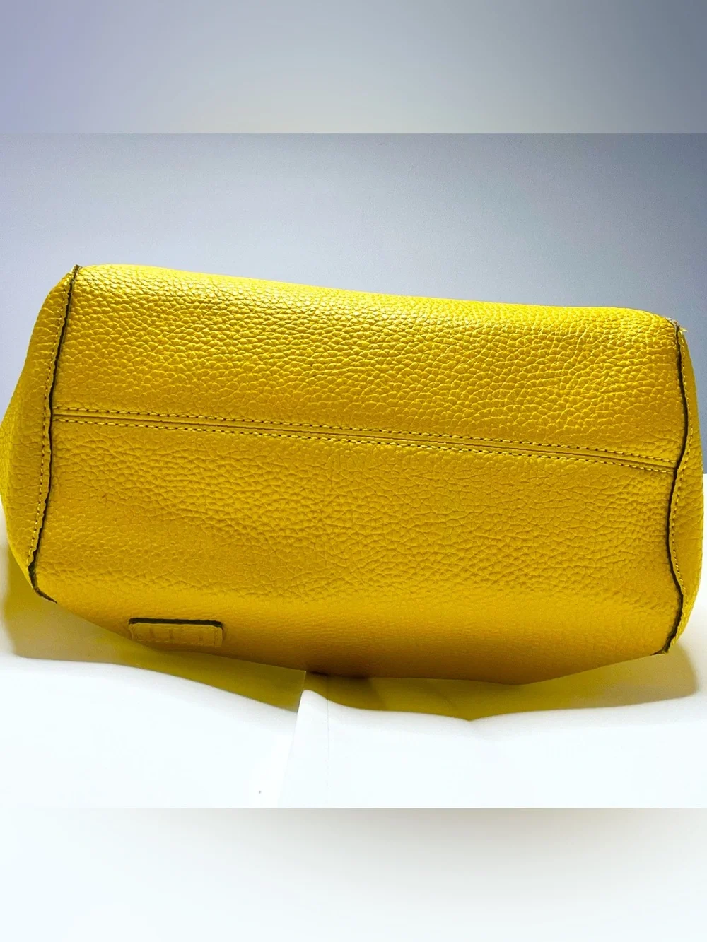 LOUENHIDE YELLOW VEGAN LEATHER TOTE/SHOULDER BAG